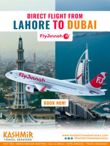 flyjinnah direct flight from lahore to dubai